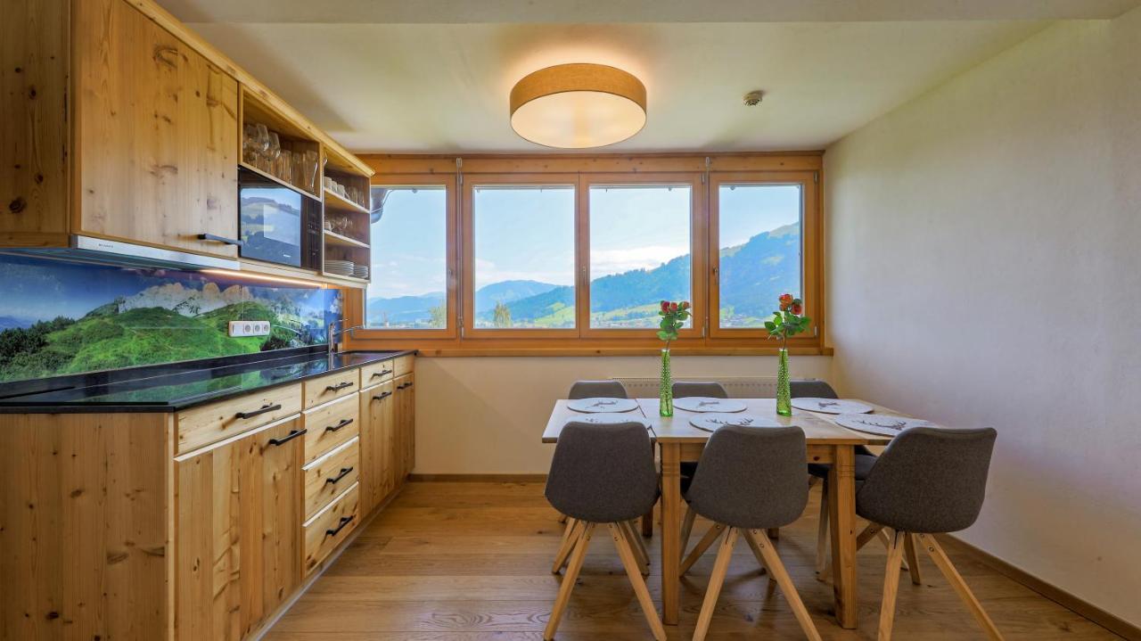 אוברנדורף אין טירול Gartenhotel Rosenhof Bei Kitzbuehel מראה חיצוני תמונה