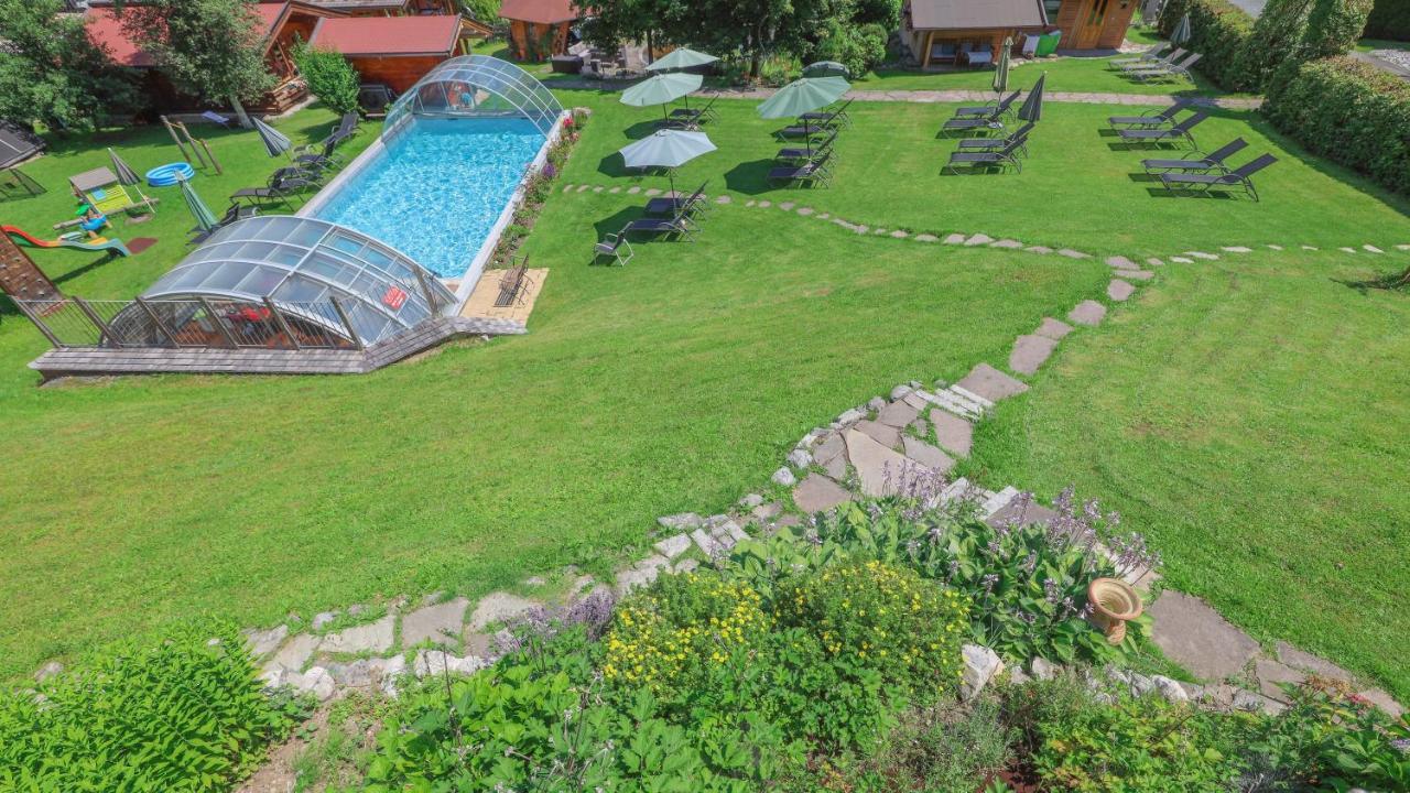 אוברנדורף אין טירול Gartenhotel Rosenhof Bei Kitzbuehel מראה חיצוני תמונה