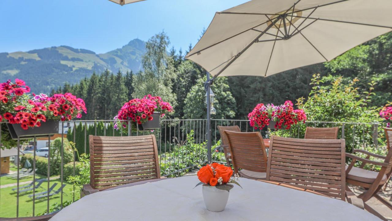 אוברנדורף אין טירול Gartenhotel Rosenhof Bei Kitzbuehel מראה חיצוני תמונה