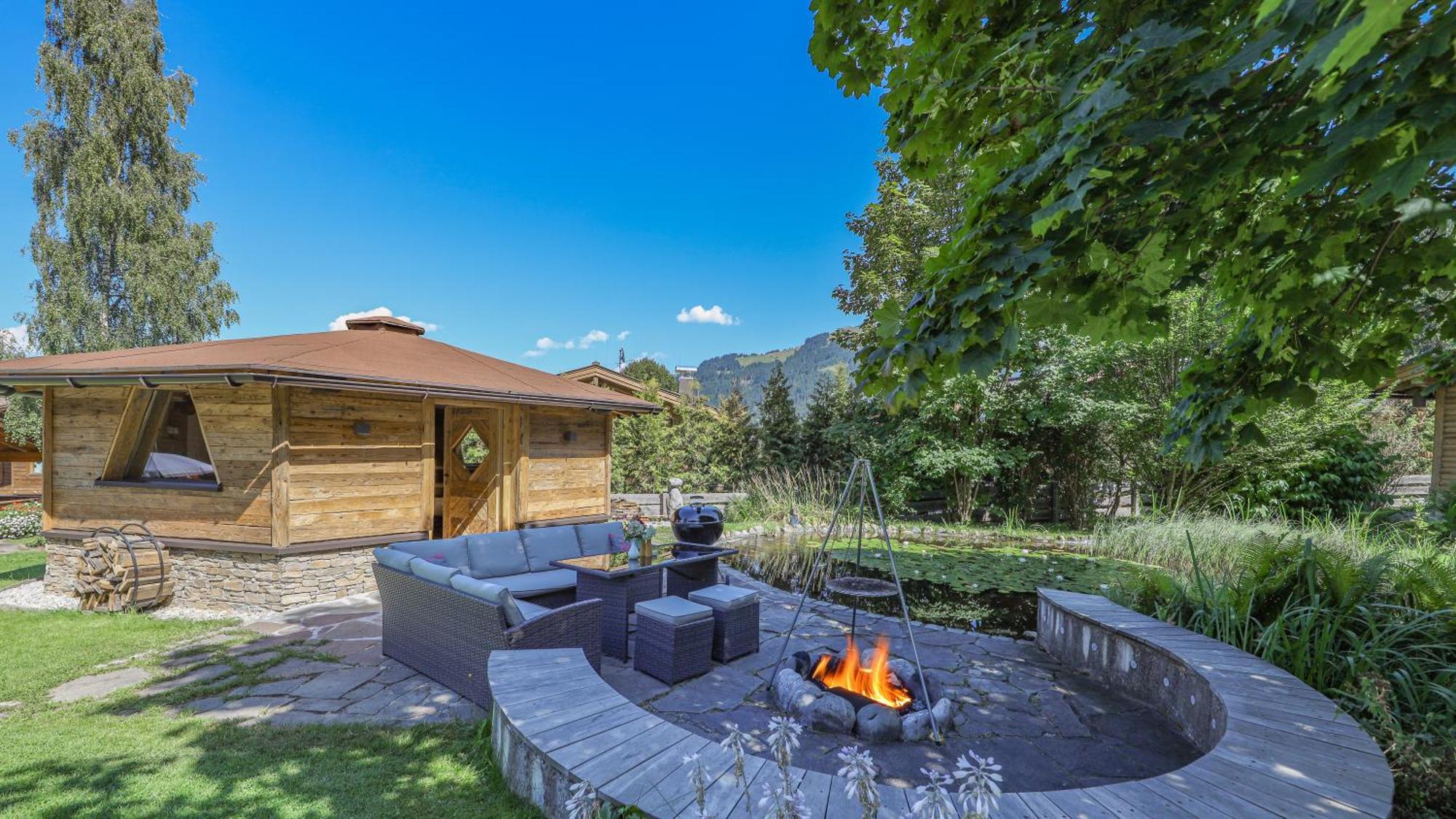 אוברנדורף אין טירול Gartenhotel Rosenhof Bei Kitzbuehel מראה חיצוני תמונה