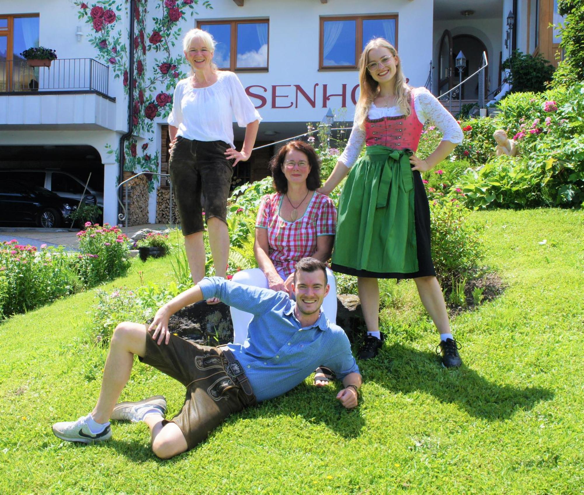 אוברנדורף אין טירול Gartenhotel Rosenhof Bei Kitzbuehel מראה חיצוני תמונה